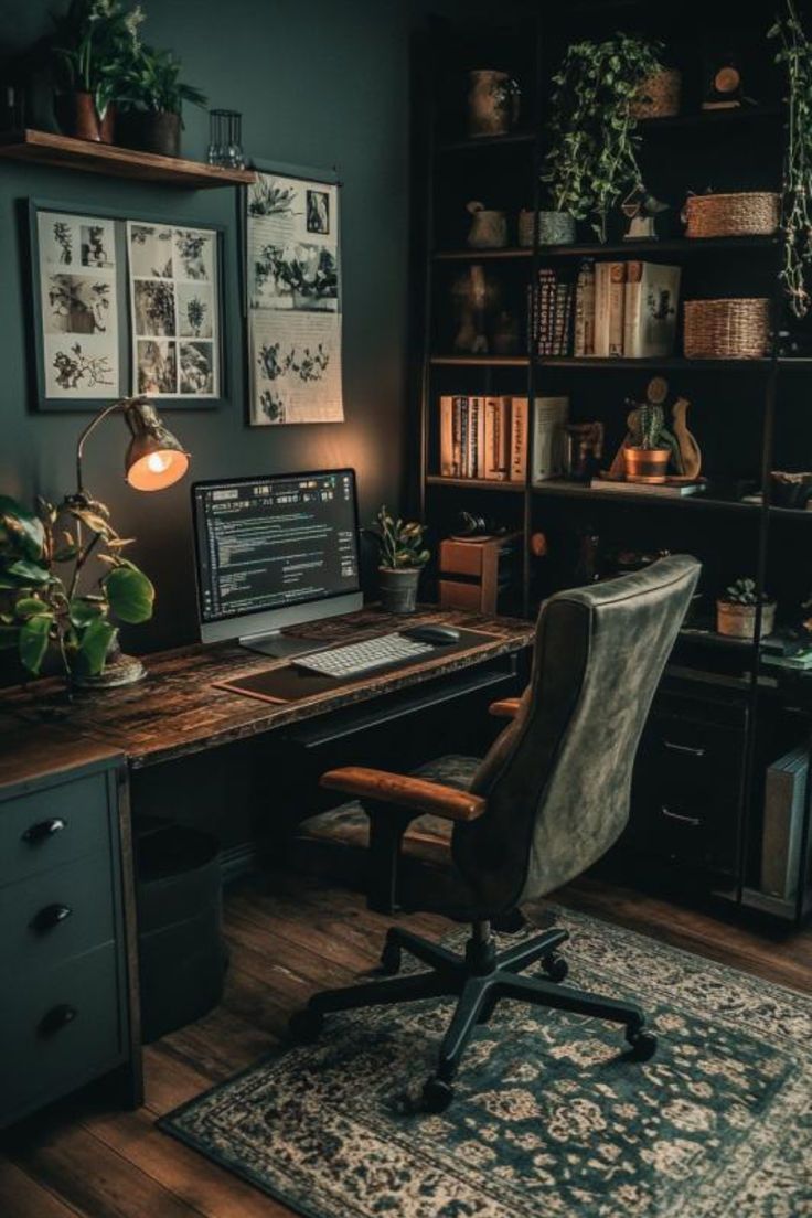 Cozy study room